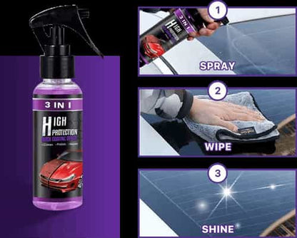 3 in 1 High Protection Quick Car Coating Spray