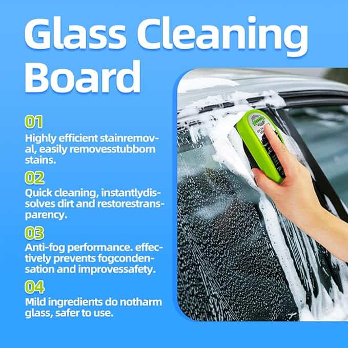 Car Glass Cleaner Polish