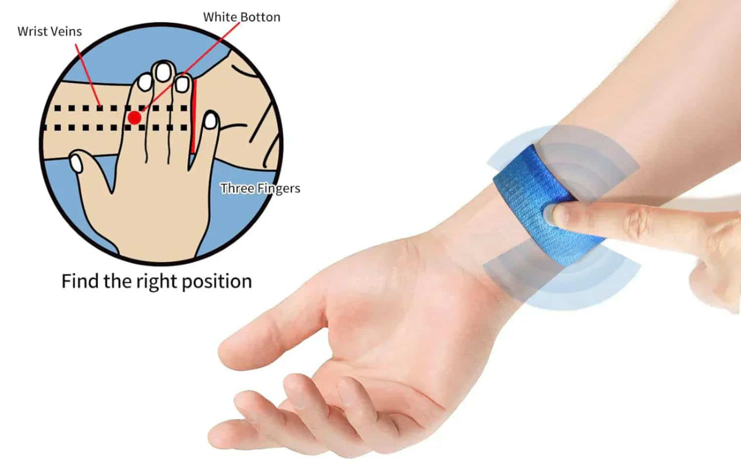 Sugar Control Wristband (Glucose Guard Band) Buy 1 Wristband, Get 1 FREE! 🎁
