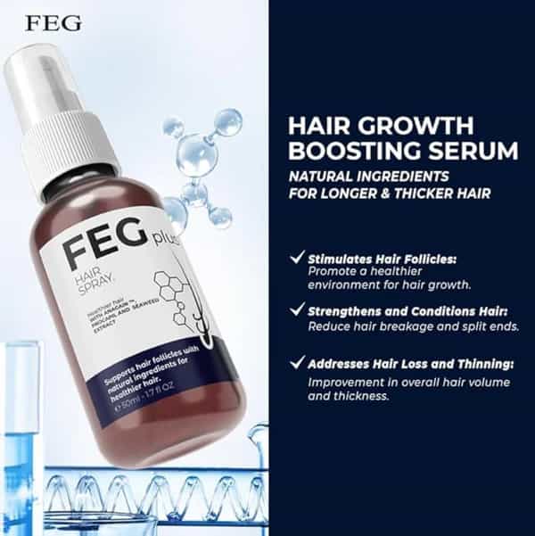 FEG PLUS HAIR GROWTH SPRAY
