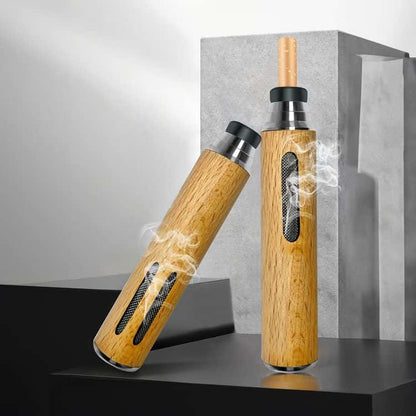 Portable Odor-Proof Disposal Case (Wooden Ashtray)